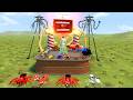 Big & Small Lightning McQueen | Bus Eater Vs Car Eater Vs Supersonic Choo Charles In Garry's Mod!