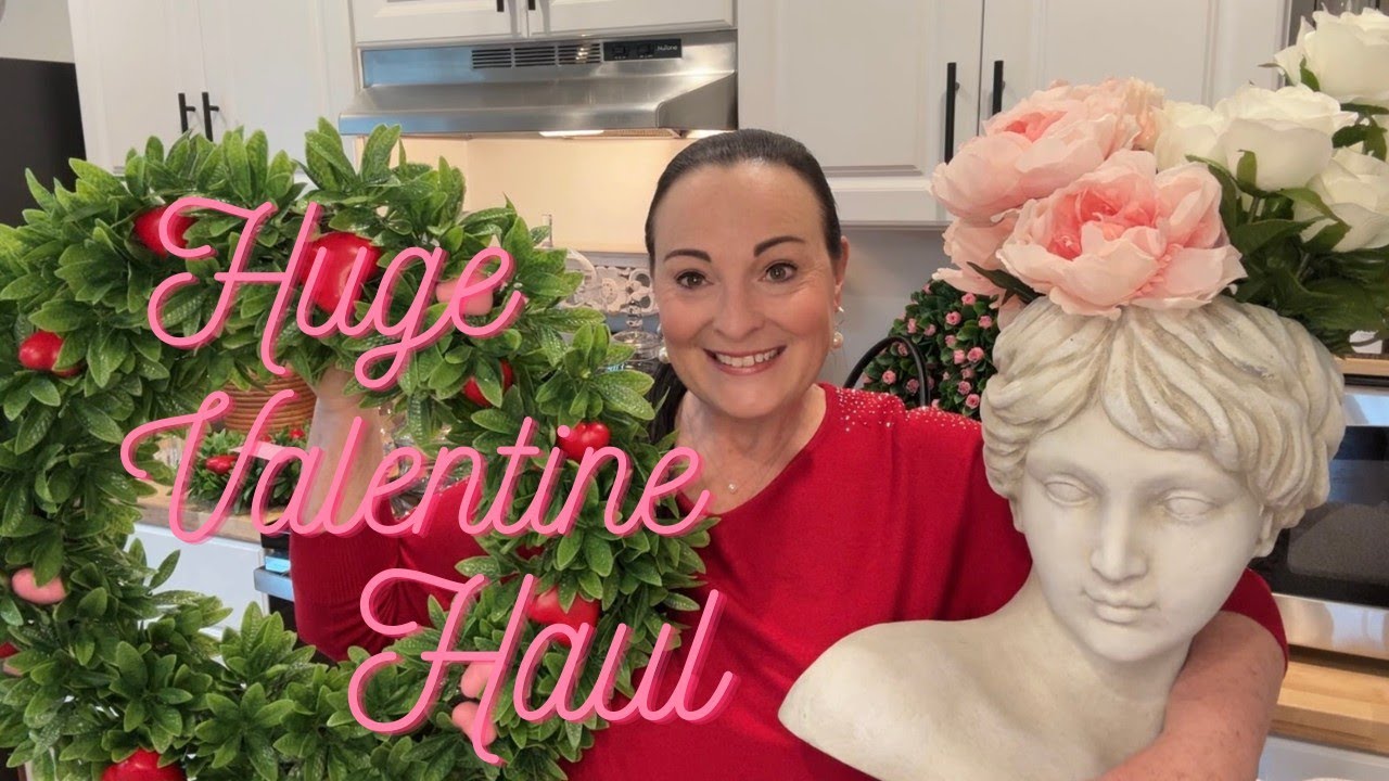 HUGE VALENTINES DECOR HAUL/THE BEST VALENTINE DECOR FINDS/VALENTINES HOMEGOODS TARGETAMAZON AND MORE
