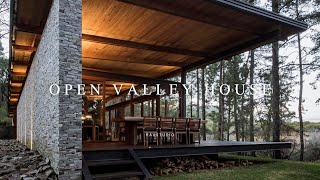 Open Valley House Design That Blends Into The Landscape Of The Forest screenshot 1