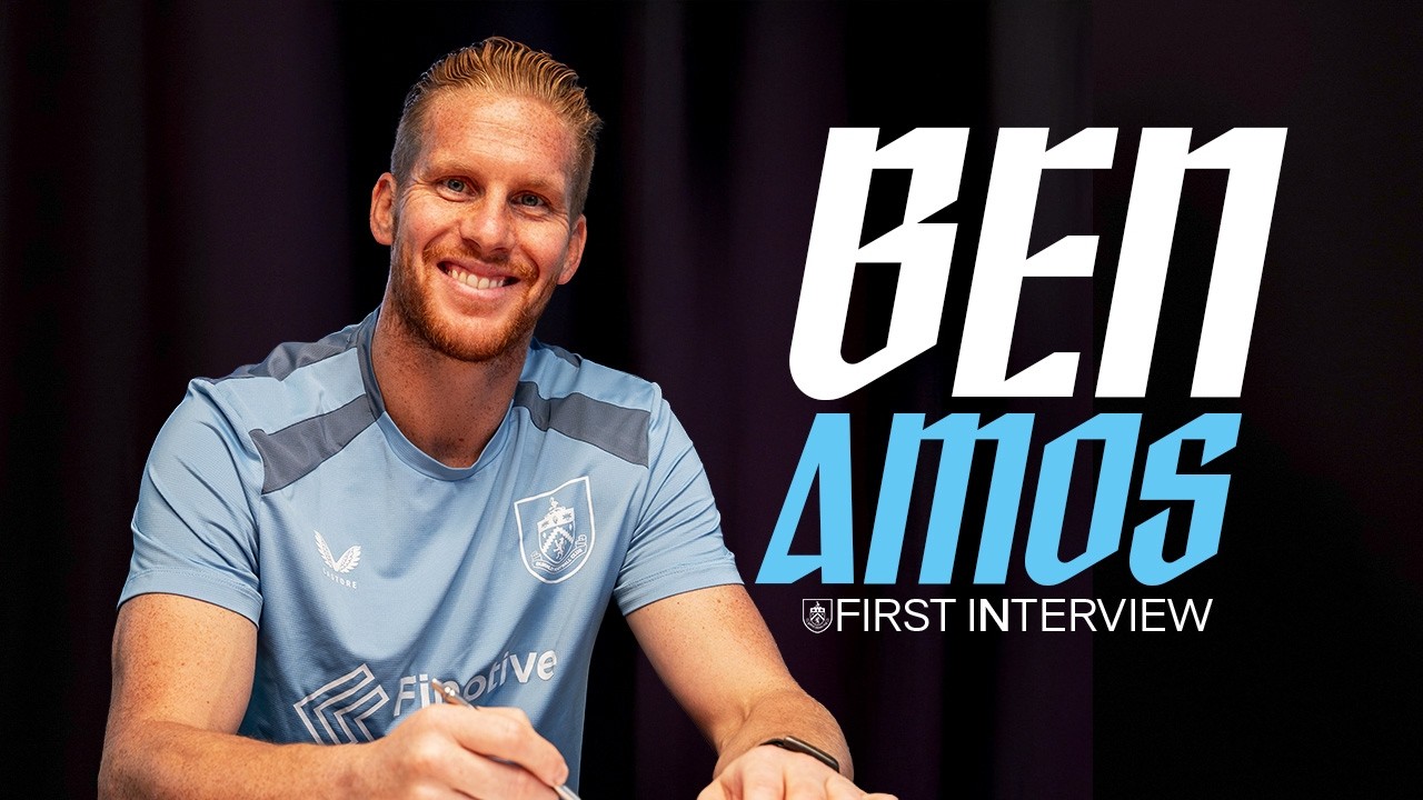 BEN AMOS IS A CLARET! | FIRST INTERVIEW | Burnley Football Club