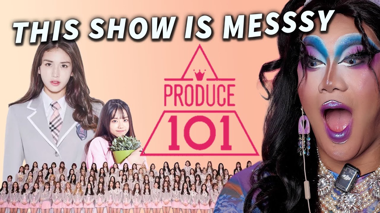 Реакция дрэг-шоу | Produce 101, 1 серия | Шоу, с которого все началось