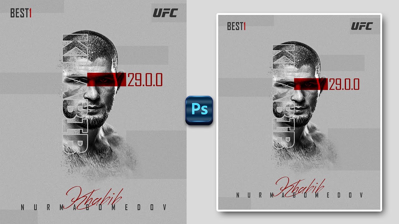 Make Creative Poster in Photoshop Sports Poster Design Tutorial - YouTube