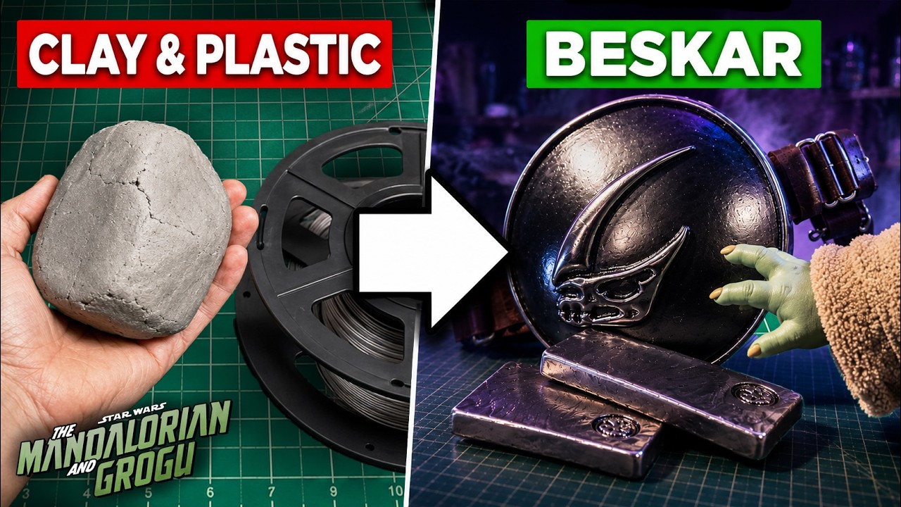 I Faked Movie-Quality Beskar for Under $30!
