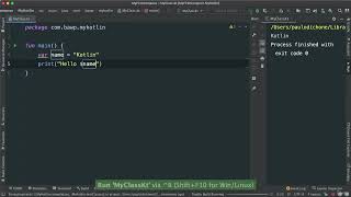 020 Kotlin Programming Language Fundamentals - Variable Types - Kotlin var and 'val' Keywords