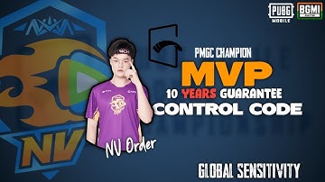 NOVA Order Control Code And Sensitivity Code GLOBAL & BGMI 5 Finger Claw | Its BugG