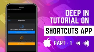 ios Shortcuts app Tutorial- Automation ( Part 1)