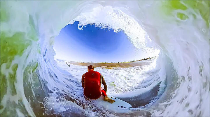 HEAVY SHOREBREAK at the WEDGE W/ JAMIE O'BRIEN & B...