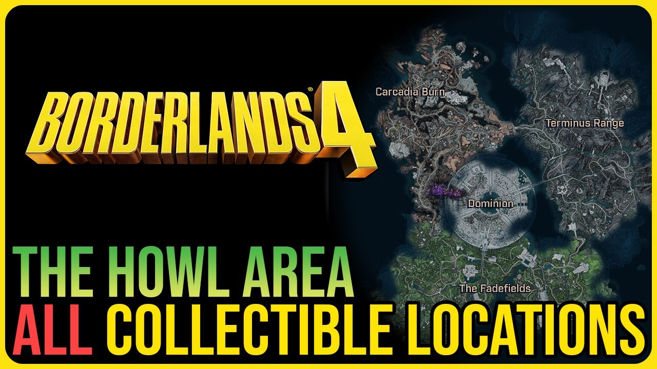All The Howl Collectibles – Borderlands 4 – 100% Exploration