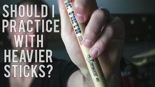 DRUMMING HAND SPEED - SHOULD I PRACTICE WITH HEAVIER STICKS?  Diddles & Beats #11