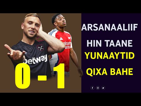 Arsanaal Injifatame Yunaaytid Qixa Bahe Yeroon Ka Liivarpuul Premierleague