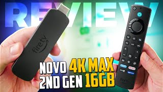 NOVO FIRE TV STICK 4K MAX Segunda Geração - Agora ficou TOP