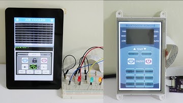 Air Cooler & Remote featuring 4D Systems