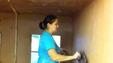 Students getting thoroughly plastered!