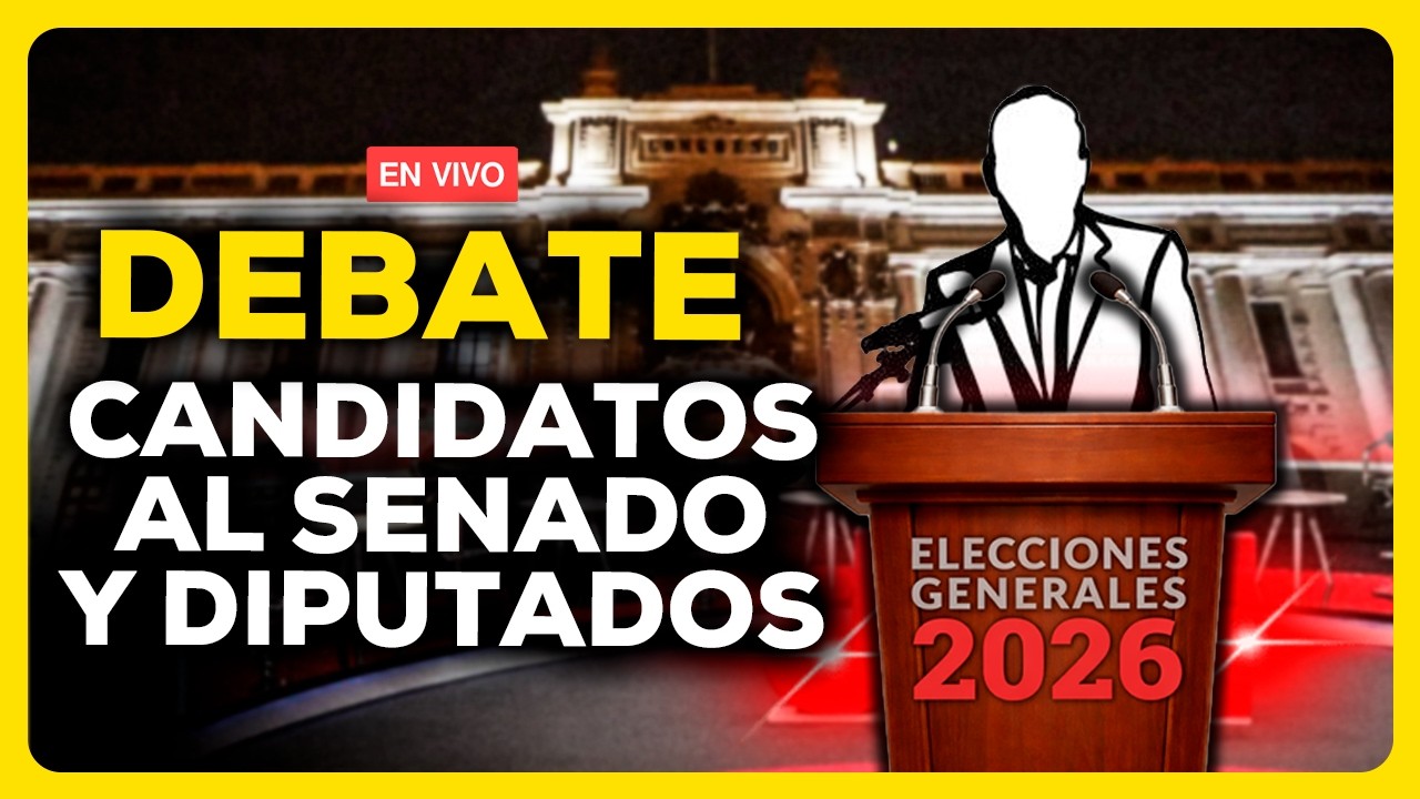 🔴EN VIVO Elecciones 2026 Perú: Debate con candidatos al Congreso #RPPEspeciales