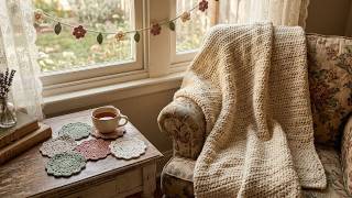 DIY Crochet & Vintage Country Cottage Decor | Creative Small Space Decorating Ideas You'll Love