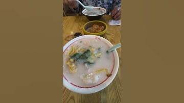 Yin Ji Chang Fen..  Congee with dimsum. Concord Ca.