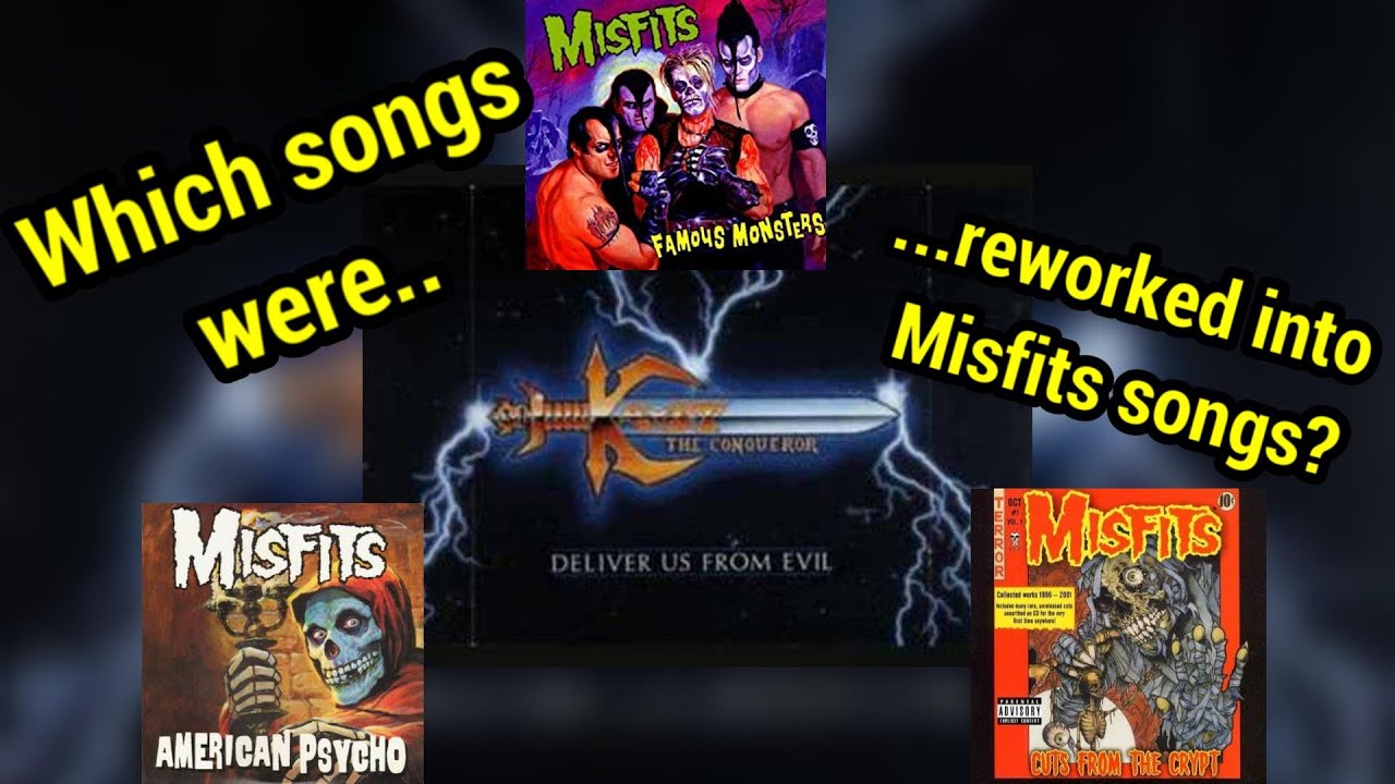 What Kryst The Conqueror songs became Misfits songs? #themisfits #heavymetal