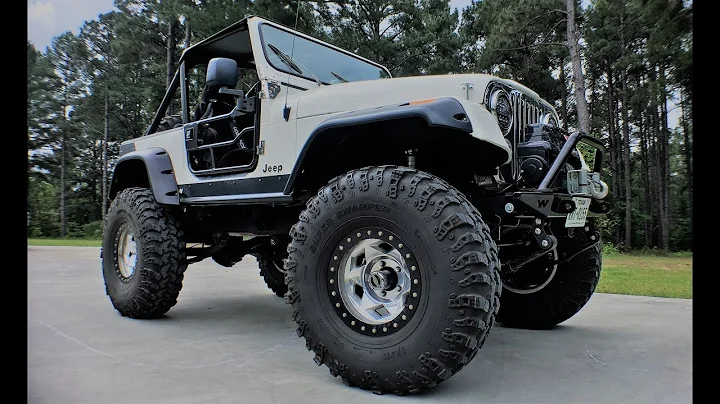 Ultimate CJ7 - 1985 CJ7 Project and Upgrades Ramjet 350 Frame Off Restored
