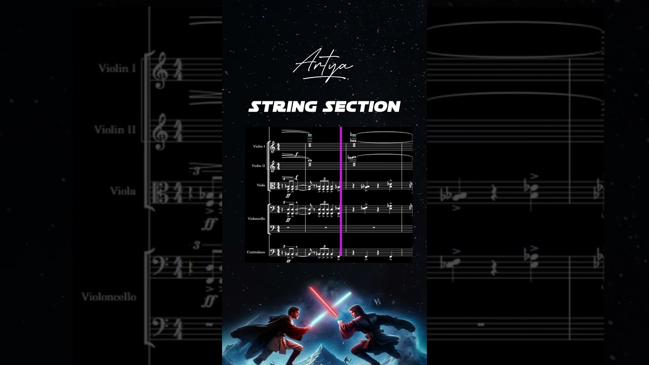 String Section - STAR WARS - The Revenge of The Sith 