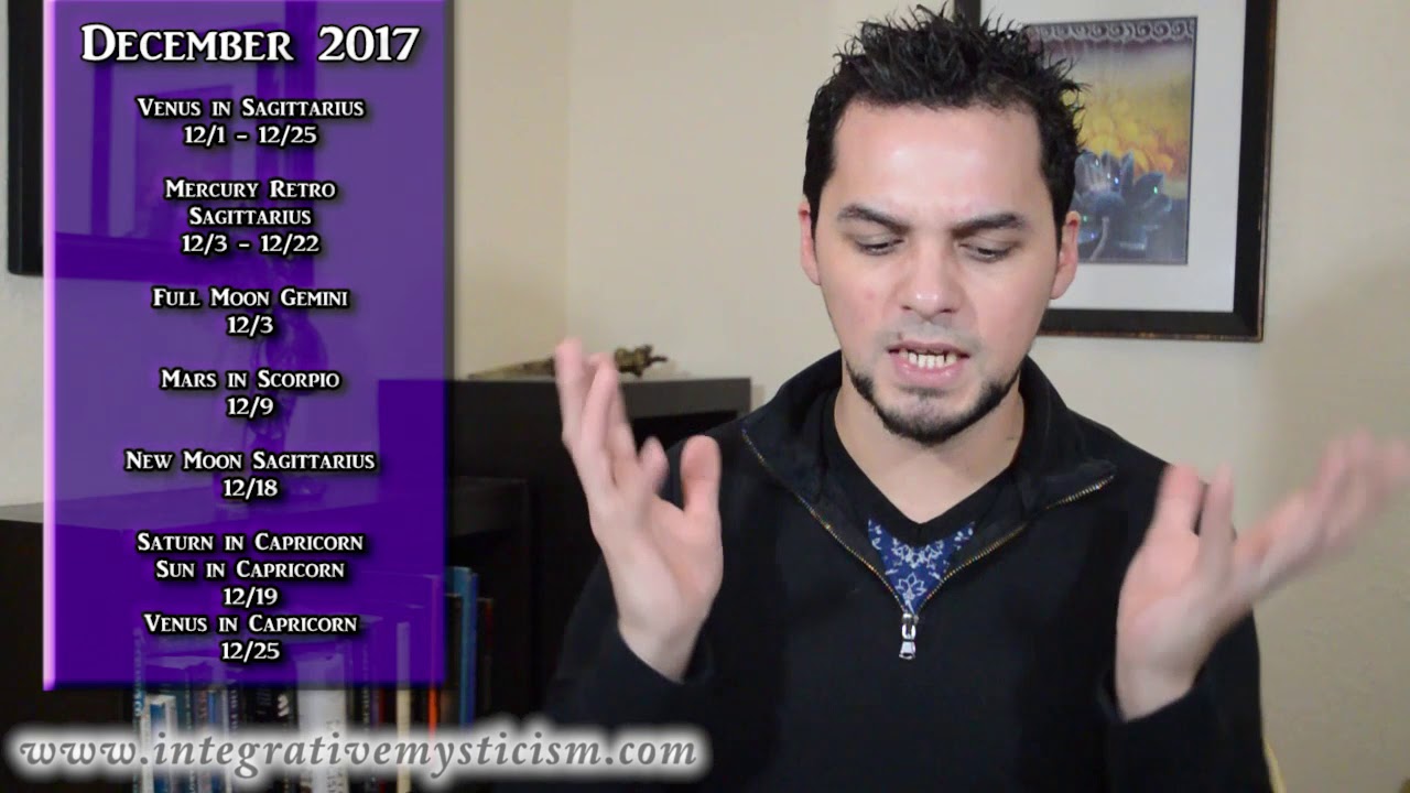 Capricorn December 2017 Monthly Astrology Horoscope