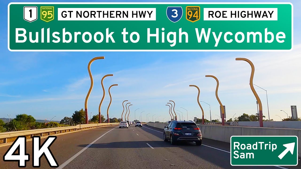 Drive to High Wycombe - Perth, Western Australia - Ambient Audio / POV