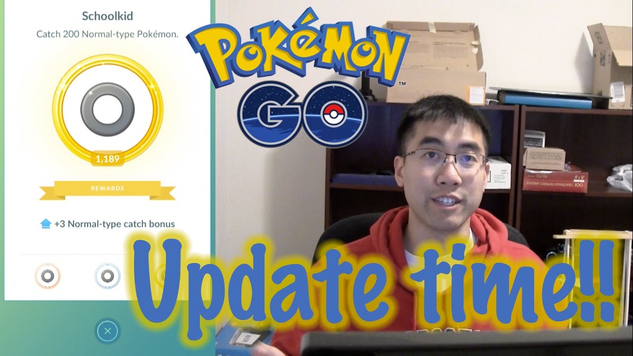Pokemon Go - Channel and Game Update: Catch Bonus, Gym Battles (iOS 0.41.4 android 1.11.2)