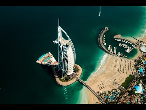 Fly above Dubai in 4K | Burj Al Arab & Jumeirah Zabeel Saray