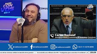Carlos Ruckauf, exvicepresidente y exministro de Relaciones Exteriores | Argentinos de Bien