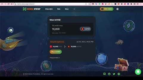 Hướng dẫn mua reVND qua công cụ P2P trên NemoSwap DEX