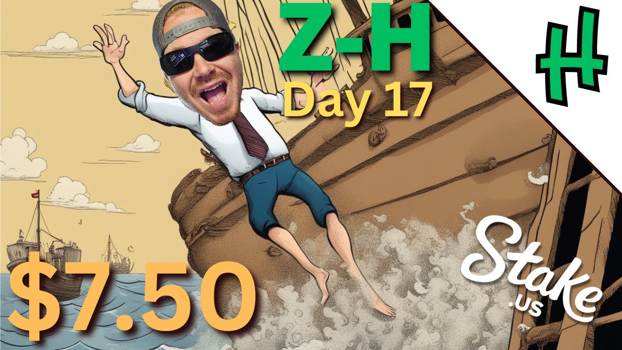 Jump onboard, We are SINKING! | Day:17 | Zero to Hero | Stake.us