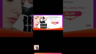 Charcoal Nose BlackheadRemover Strips|Deep Pore Cleansing&amp;Acne Care Mask #BlackheadRemover #Skincare