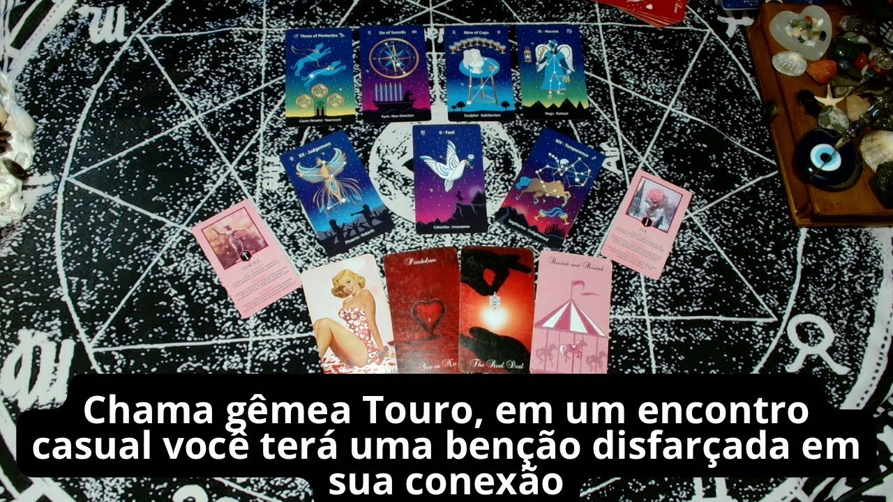 Chama gêmea Touro, em um encontro casual você terá uma benção disfarçada em sua conexão