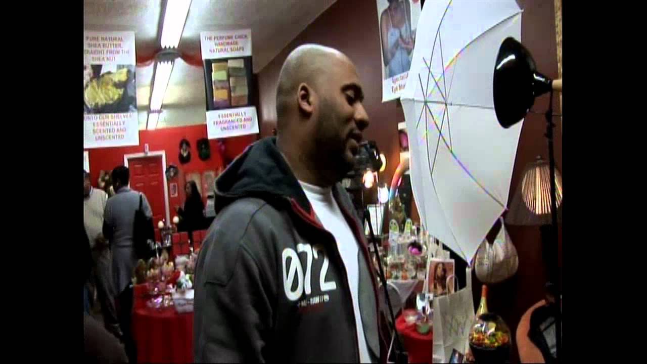 Turning the Tables filming at The Perfume Chick Galleria YouTube