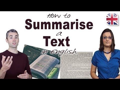 Video: How To Retell An English Text