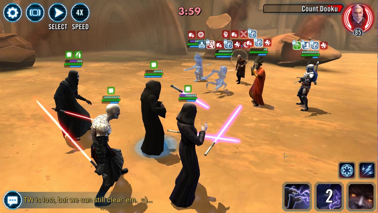 Nute Dooku Deka Jango Nest Counter - Palpatine led Triumvirate