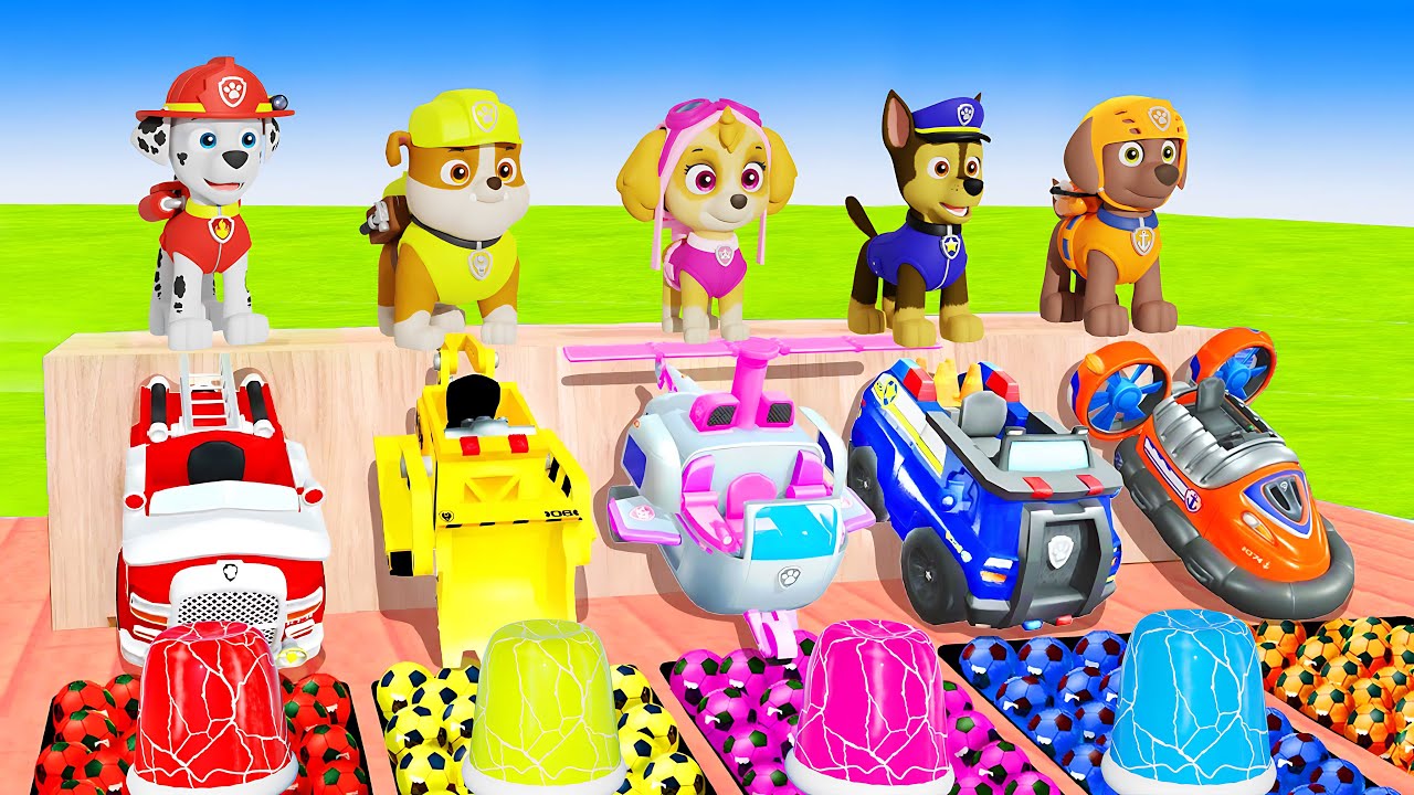 PAW Patrol Ultimate Rescue Missions  Guess the Right Door Chase Ryder Marshall Skye Rocky Rubble