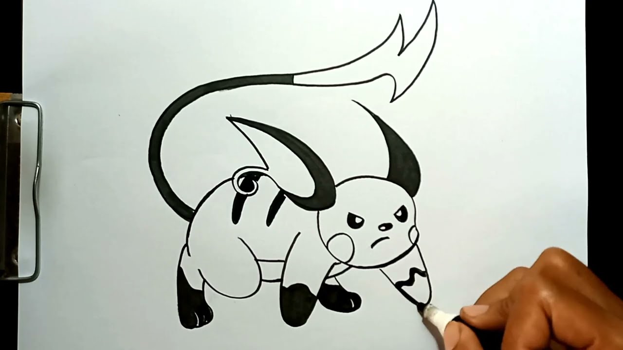 How to Draw Raichu from Pokemon