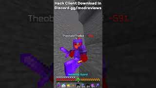 The Best Donut Hack Client.. (4E Client..) #donutsmp #cpvp #crystalpvp #marlowww #hack