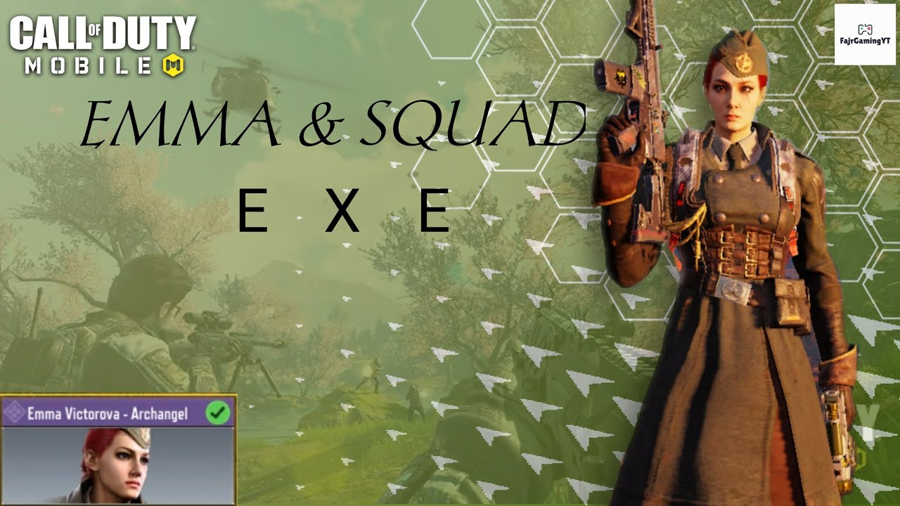 EMMA VIKTORONOVA & SQUAD GAMEPLAY.Exe | CALL OF DUTY MOBILE | Part#2