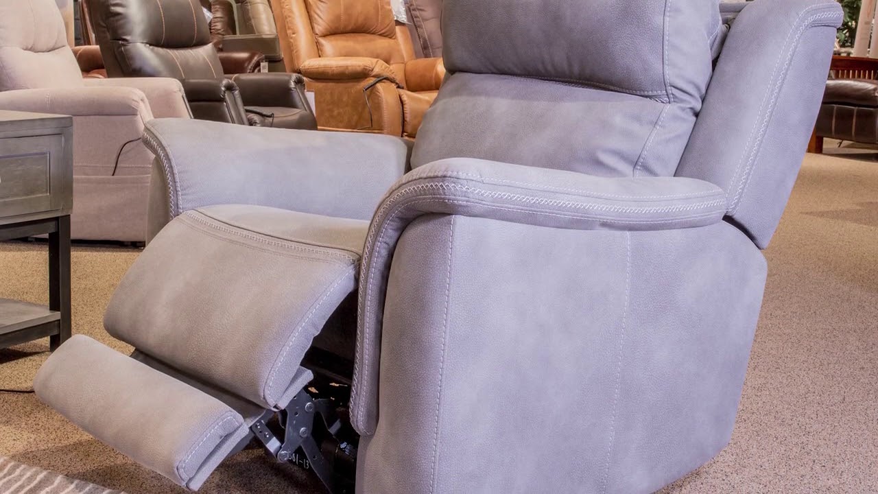 Next-Gen DuraPella Slate Power Reclining Living Room Set from