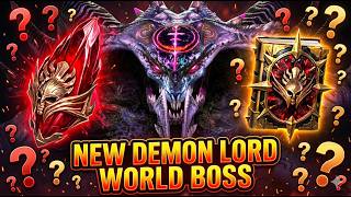 Never Been That HYPED! New World Boss Demon Lord.. Raid: Shadow Legends