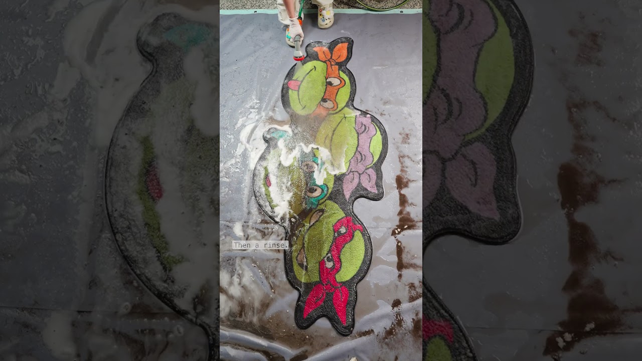 I found a rug at the tip  