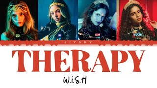 Therapy Lyrics Video - W.i.S.H (Color Coded Lyrical Video in Hindi/Rom/English)