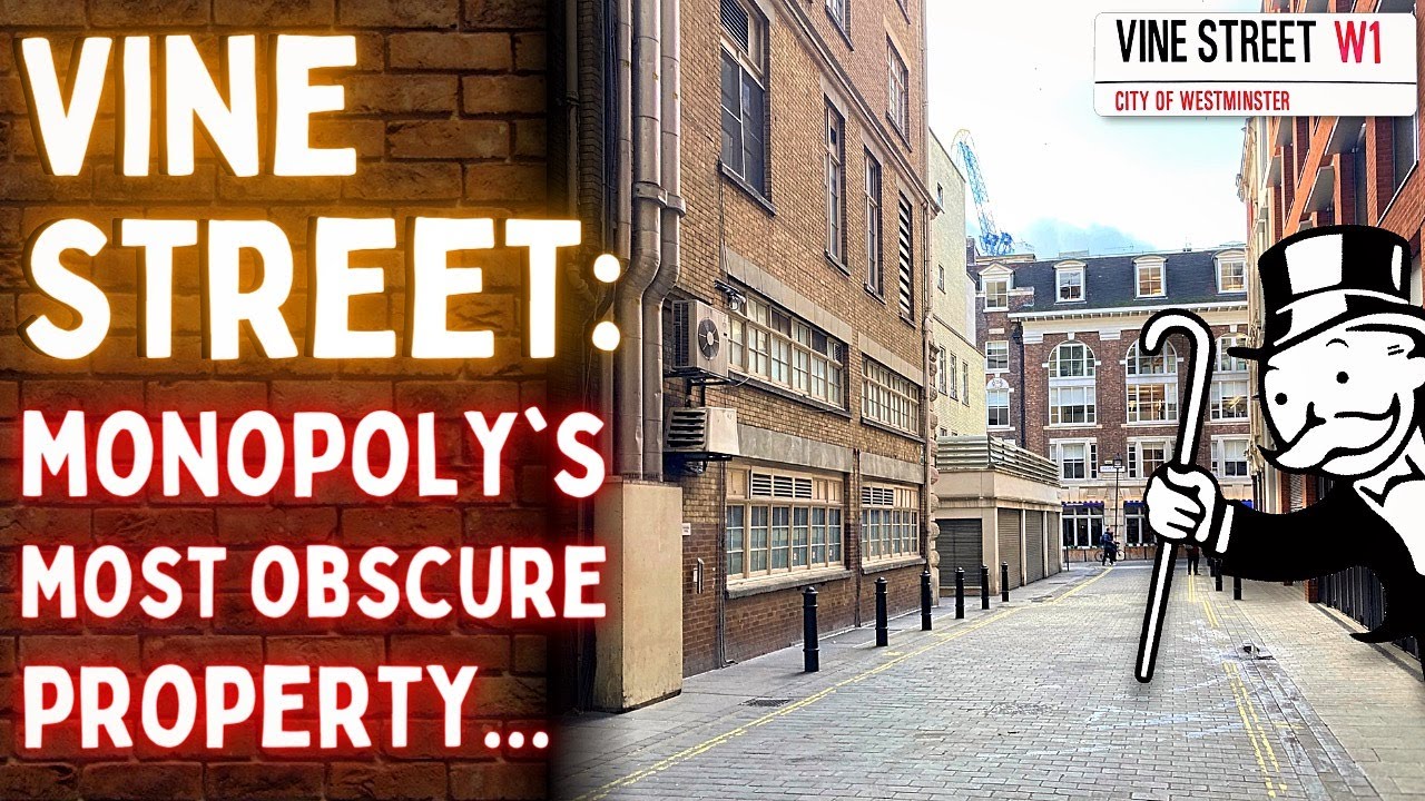 Why is Vine Street on the Monopoly Board? YouTube