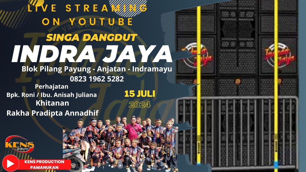 🔴LIVE SINGA DANGDUT INDRA JAYA | 15 JULI 2024 | PASIRJAYA - CILEMPUNG -KARAWANG
