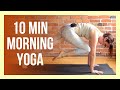 10 min SUNRISE Yoga for Energy - Morning Yoga Stretch NO PROPS