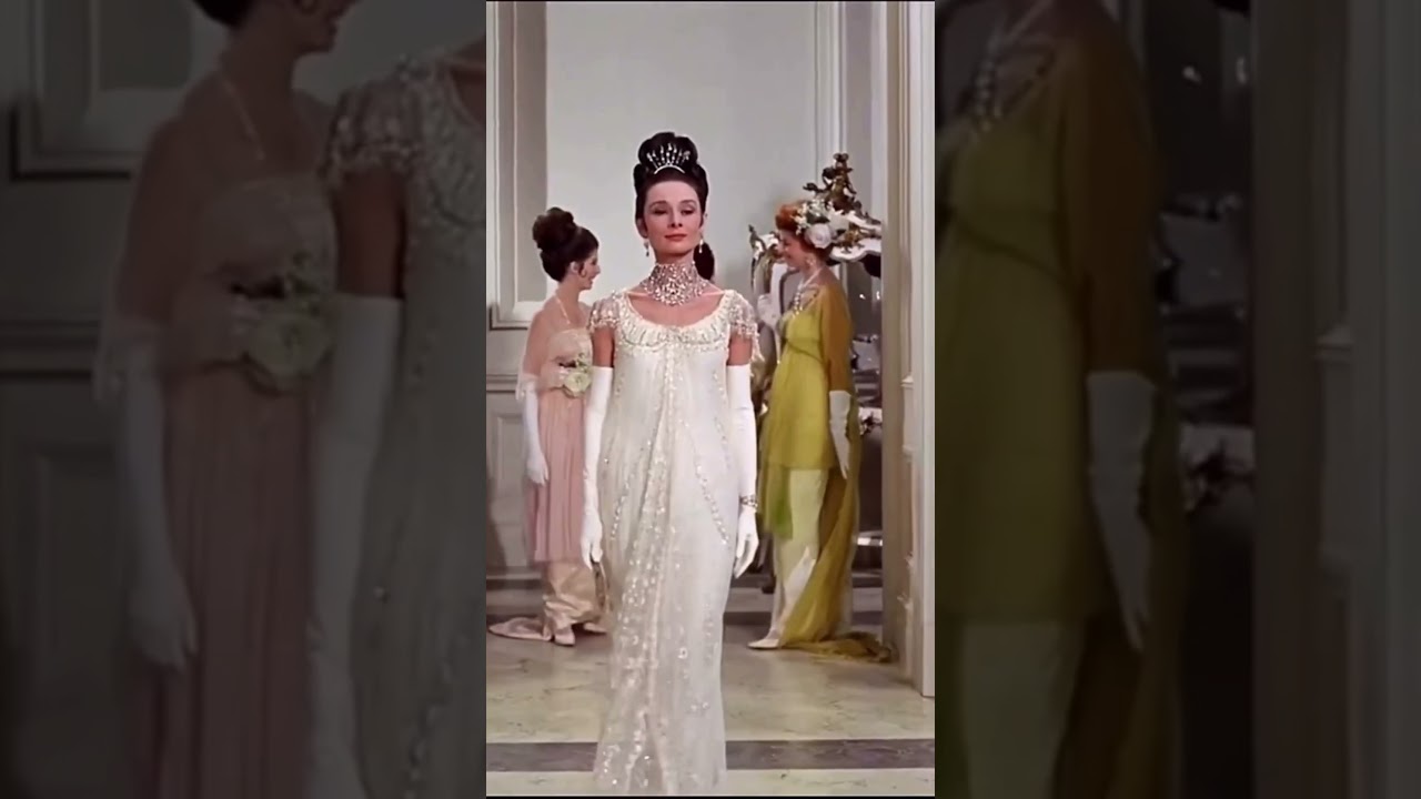 Audrey Hepburn in My Fair Lady.