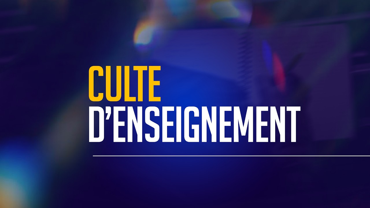 CULTE D'ENSEIGNEMENT