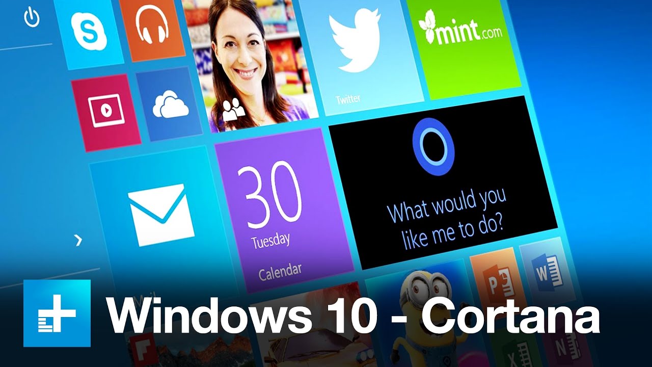 Windows 10 with Cortana - YouTube