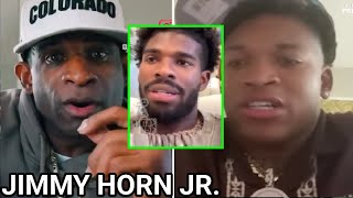 THEY CAME FOR HIM! Jimmy Horn Jr DRAFT Sabotage By Deion Sanders & Shedeur Sanders NFL Co-Intel 👀